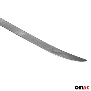 Toyota Corolla Tailgate Trim - Omac - S.Steel - Gloss Dark - 2014-2019